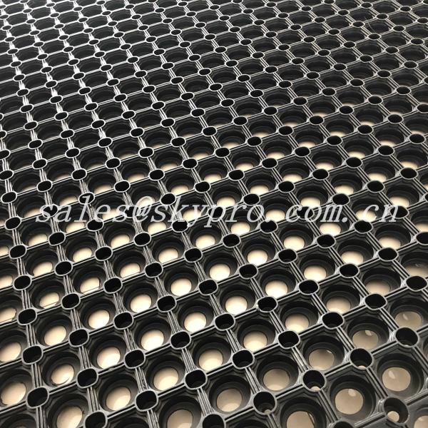 Restaurant Channel Workshop Rubber Kitchen Mats Anti - Skid Pad OEM