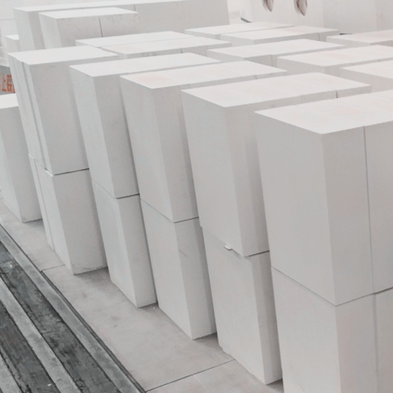 Little CaO Content White AZS Block Zircon Corundum Brick For Glass Furnace Manufactured By Henan Electrocast Refractory