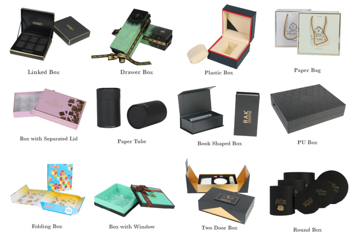 Drawer Chipboard Gift Boxes , 4 Inch Gift Boxes Brand Packaging Printing Black Logo Hot Stamping