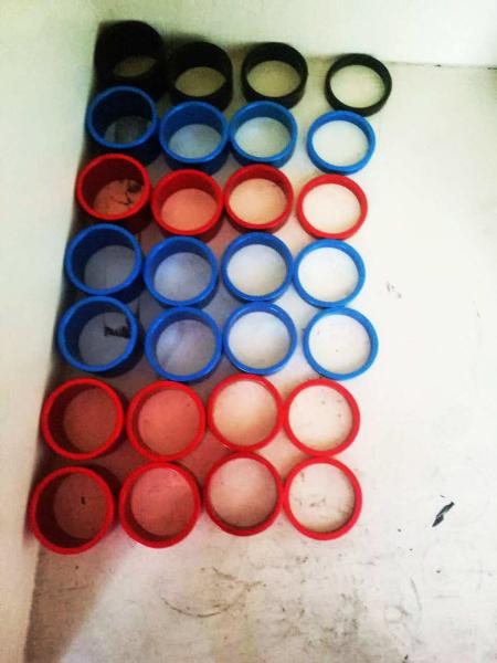 Aluminum Alloy Headset Stem Spacer MTB 28.6mm 5/10/15/20mm Fork Washer Cap For