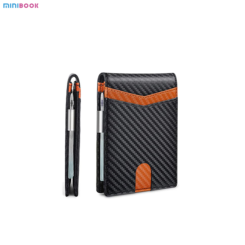 Custom Logo RFID Blocking Wallet in PU Leather for Daily Life and Credit Card Holder