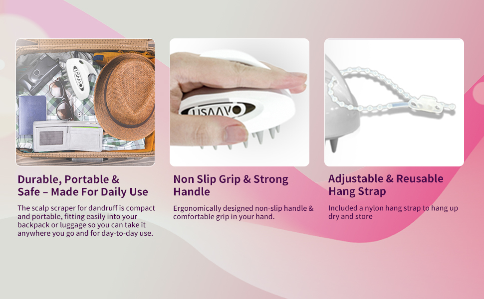 Scalp Massager Brush Details
