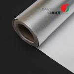 Silver Coated Aluminum Foil Laminated Fiberglass Fabric Plain Weave Heat