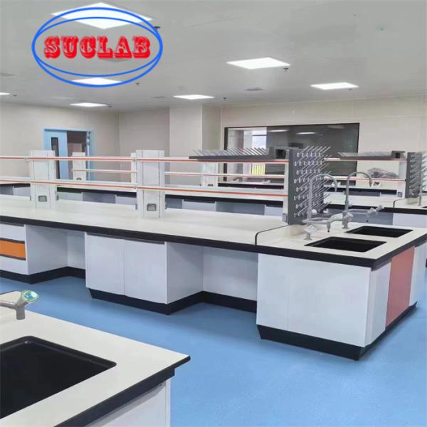 Modern Chemistry Lab Bench Factories With Customizable Colors Adjustable Glass