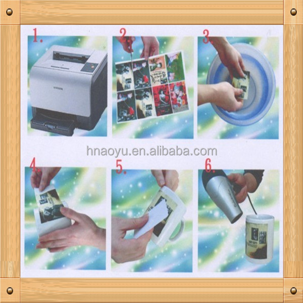 Custom Ceramic Dinner Sets Waterslide Ceramic Transfer Paper For Screen Printing Machines
