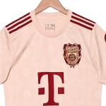 Bayern Munich 125th Anniversary Apricot Player Edition Jersey Group Customizatio