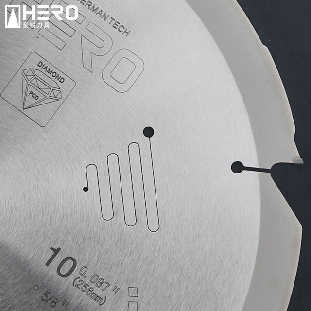 10" Cement Board Saw Blade , Fiber Cement Siding Blade Easy Operation
