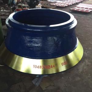 China Mn14Cr2 Mantle And Bowl Liner Cone Crusher Spares OEM ODM wholesale