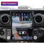 128G Jeep Wrangler Car Stereo Head Unit Single Din 13 Inch 1920*1080