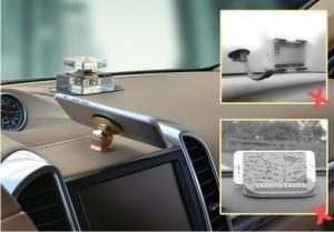 China Hot sale magnetic mobile phone holder Magnetic Car phone holder metal stand wholesale