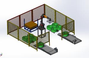 China PET strapping winder winding machine with automatic Palletizing System wholesale
