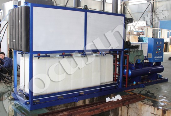 220-440V Focusun 10 ton Heavy Duty Solid Ice Tube Making Machine with Other Compressor