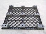 HDPE Reinforced 1200*1000 Mm Black Plastic Pallets