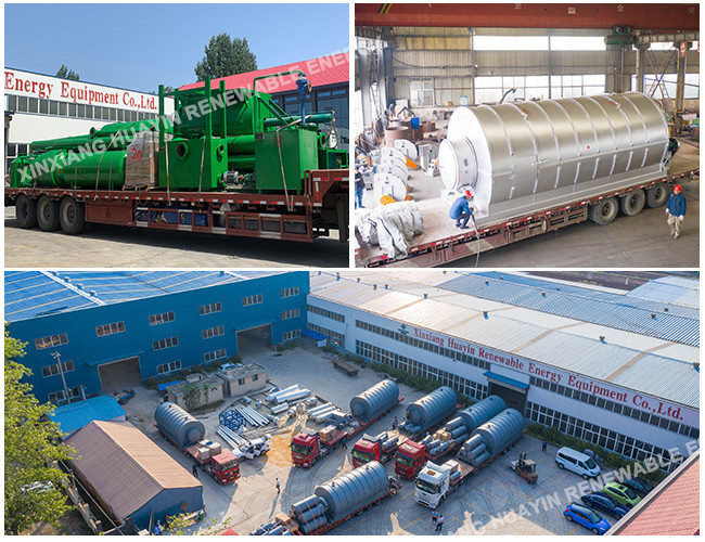 Waste Oil Sludge Pyrolysis Plant Non Pollution Waste Plastic Pyrolysis Plant