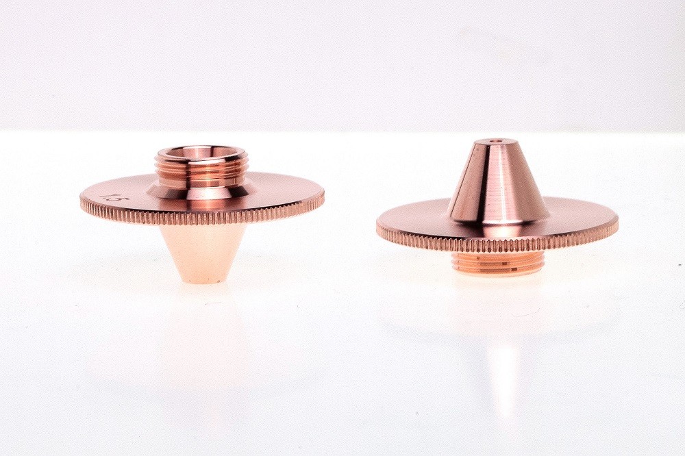 D28H15M11 Precitec Laser Consumables CNC Fiber Laser Cutting Parts Nozzle For Precitec Cutting Head