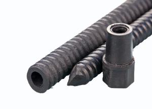China 400mm2 360kN Hollow Grouting 32mm Threaded Rock Bolts wholesale