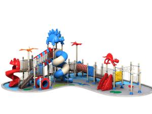China Safety Kids Outdoor Playground Equipment With Bright Colors TQ - ZLJ108A wholesale