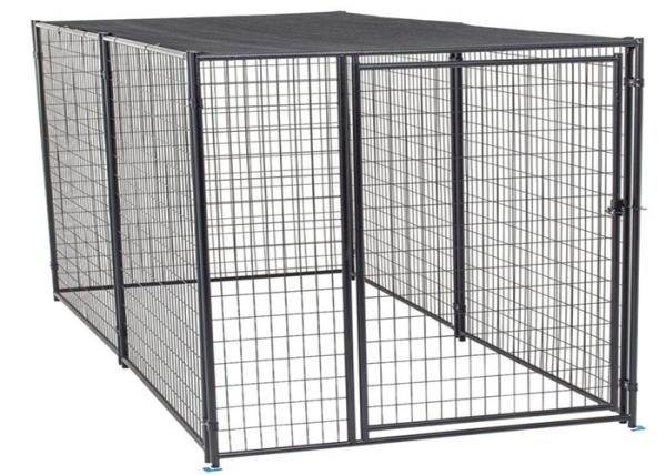 6ft x4ft x6ft large pet dog cage stainless steel dog crate heavy duty outdoor