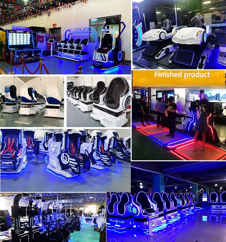 Dreamland Earn Money Business 9D VR Arcade Simulation Rides 9D VR Chair VR 360 Flight Simulators