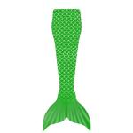 Birthday Gift Child's Swimmable Mermaid Tail Simple Mermaid Scales Printing