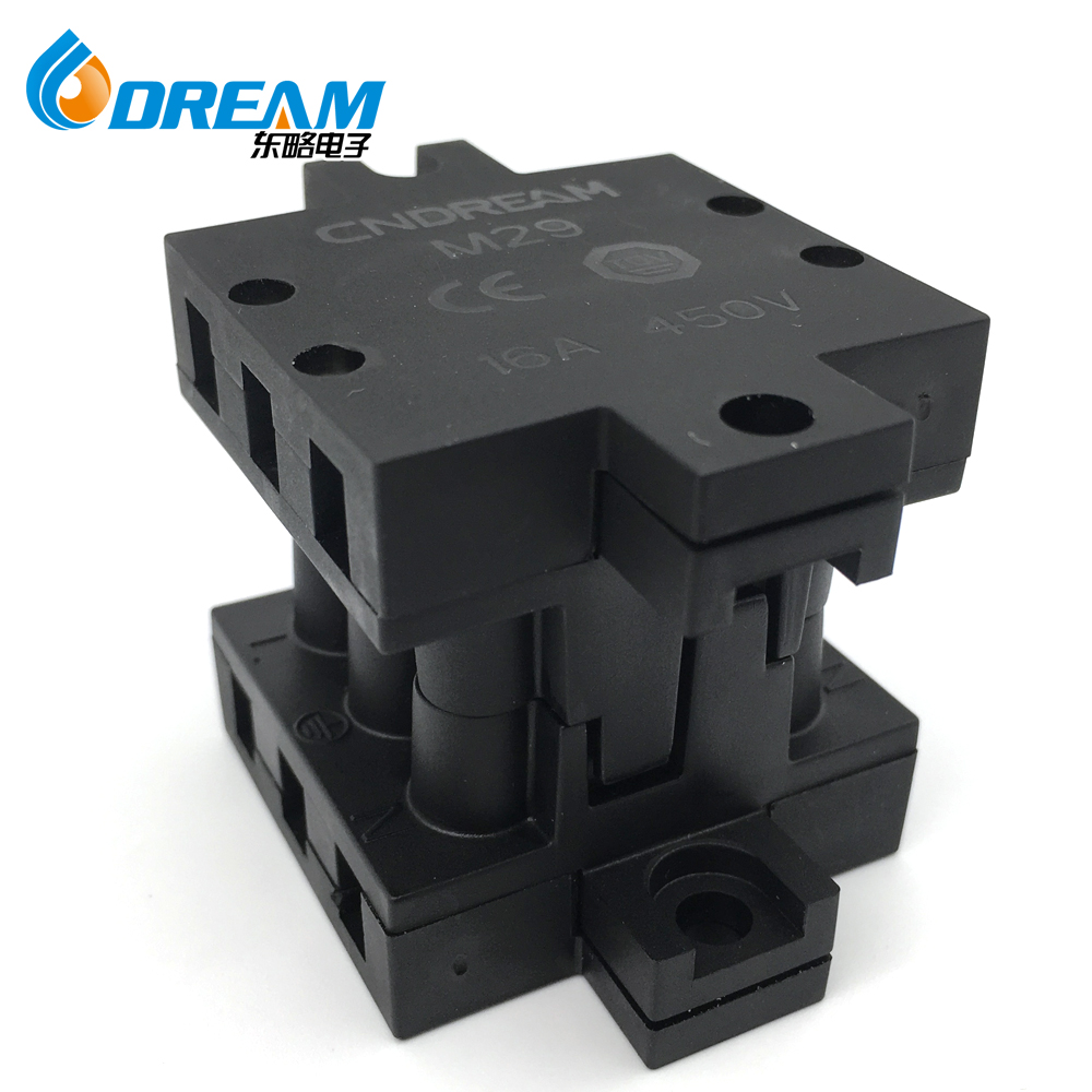 Original M29 Street Lamp Connector Wire Connector 450V / 16A High Power Male And Female Plug Circuit Breaker