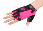 Breathable Workout Hand Gloves , Comfortable Girls Bicycle Cycling Gloves