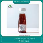 Organic Plant Fertilizer Solution: Certified OMRI amino acid 50% Liquid Plant