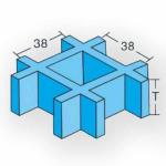 Rugged FRP Grating Panels Lightweight Customizable Moulded Sheet