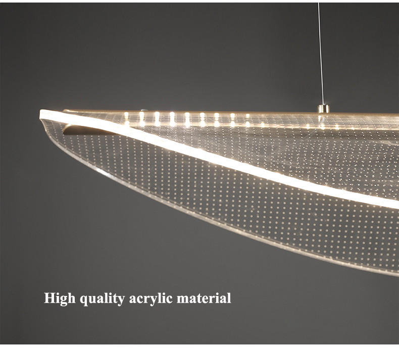 Modern LED Ceiling Pendant Lamp Home Dining Room Acrylic Lamp(WH-AP-585)