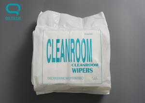 China Double Knit Lint Free Polyester Cleanroom Tech Wipes wholesale