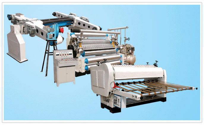 Item TB-2 ply Paper corrugated making machine paperboard corrugator fingerless Inner Adsorbed Single Facer