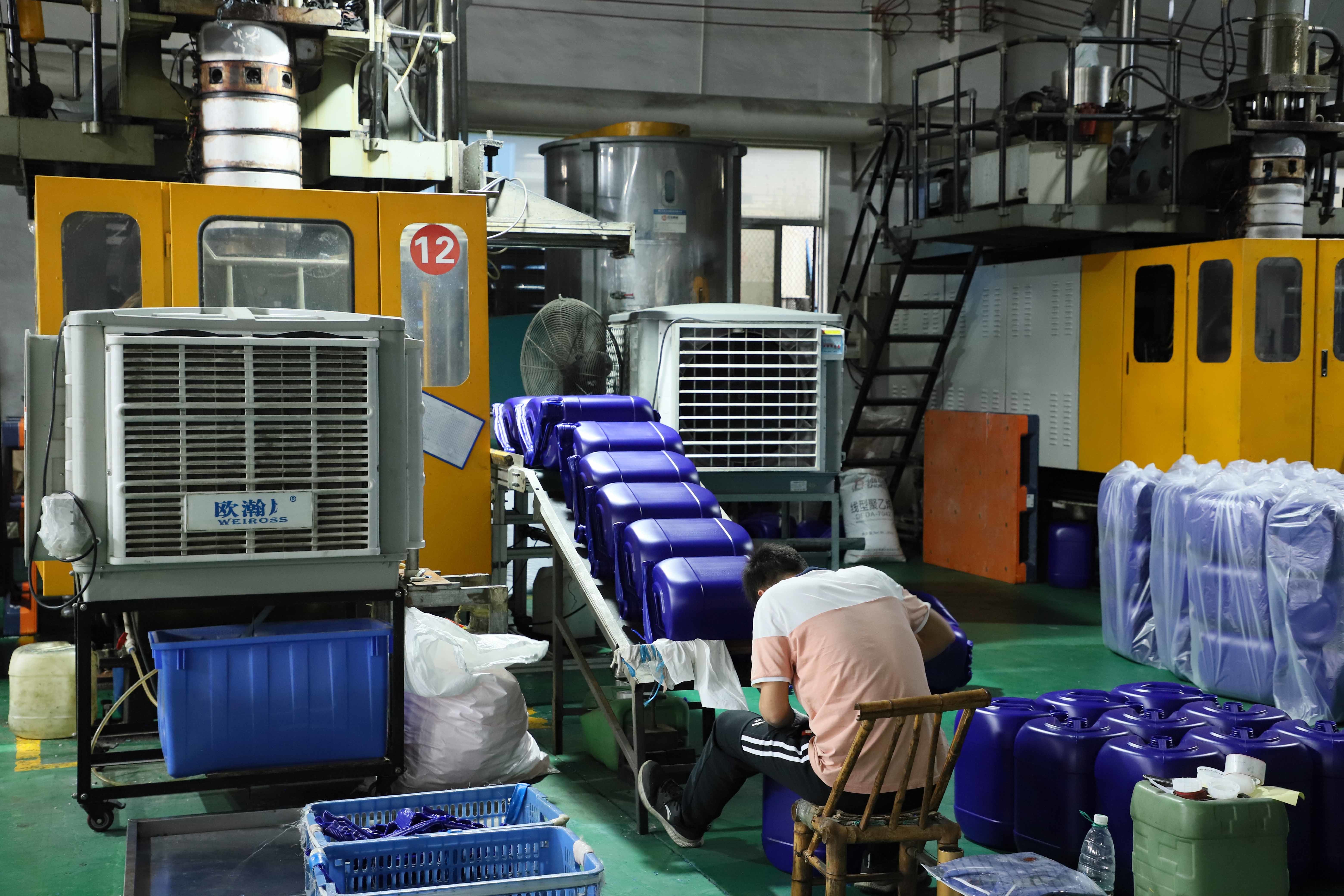 Corrosion Resistance 30L Plastic Jerry Can For Food Industry