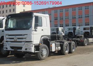 China SINOTRUK HOWO ZZ4257S3241W diesel engine type 10 tires 371hp tractor truck wholesale