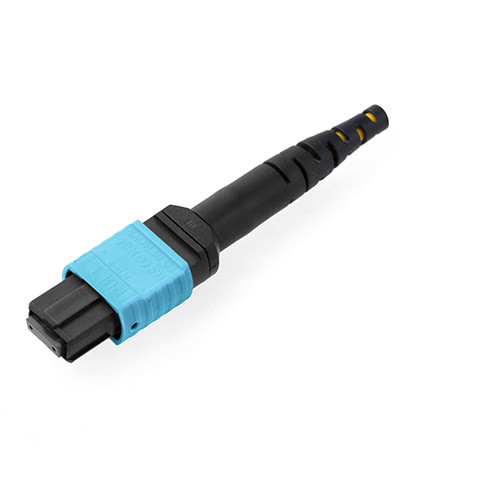 Telecom Network MTP Fiber Connector Wear Resistant ROHS Certification