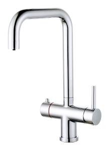 China Standard Brass Kitchen Instant Boiling Water Tap Chrome Color wholesale