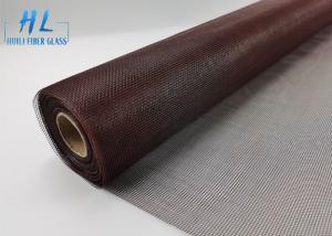 China Brown 18*16 Fiberglass Insect Screen For Protection Insects Product wholesale