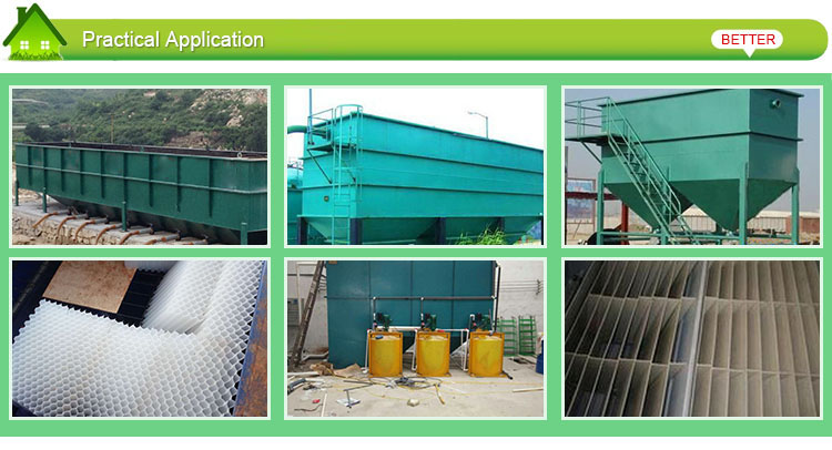 Condition Inclined Plate Tube Sedimentation Tank for Electroplating Wastewater Treatment