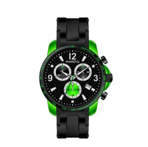 China Fashion Sport Men Silicone Strap Watches Multifunction With Alu Case wholesale
