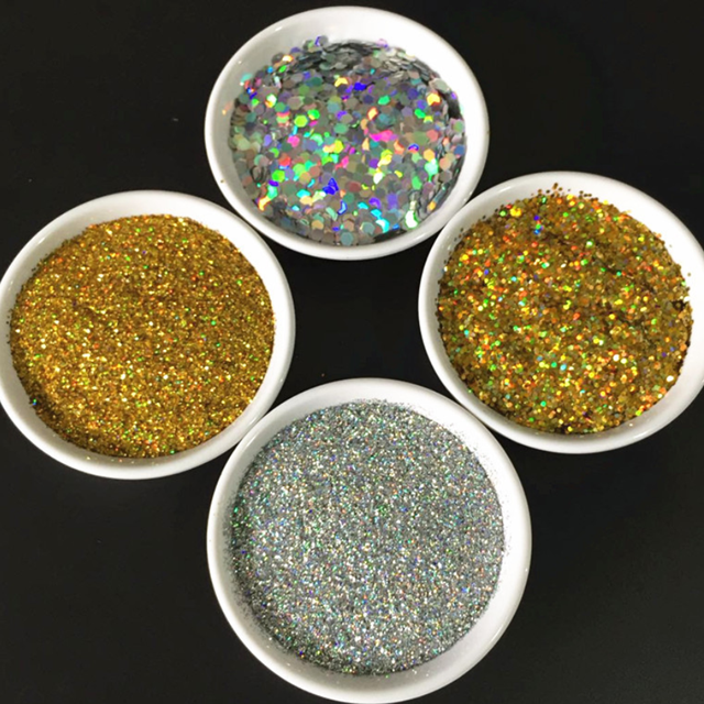 Christmas Occasion Iridescence Glitter Bulk Fine Glitter Powder for Loose Polyester Craft Glitter in a Variety of Colors