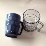 Unbreakable Food Grade Plastic Beer Glasses Dishwasher Safe Acrylic Beer Mug
