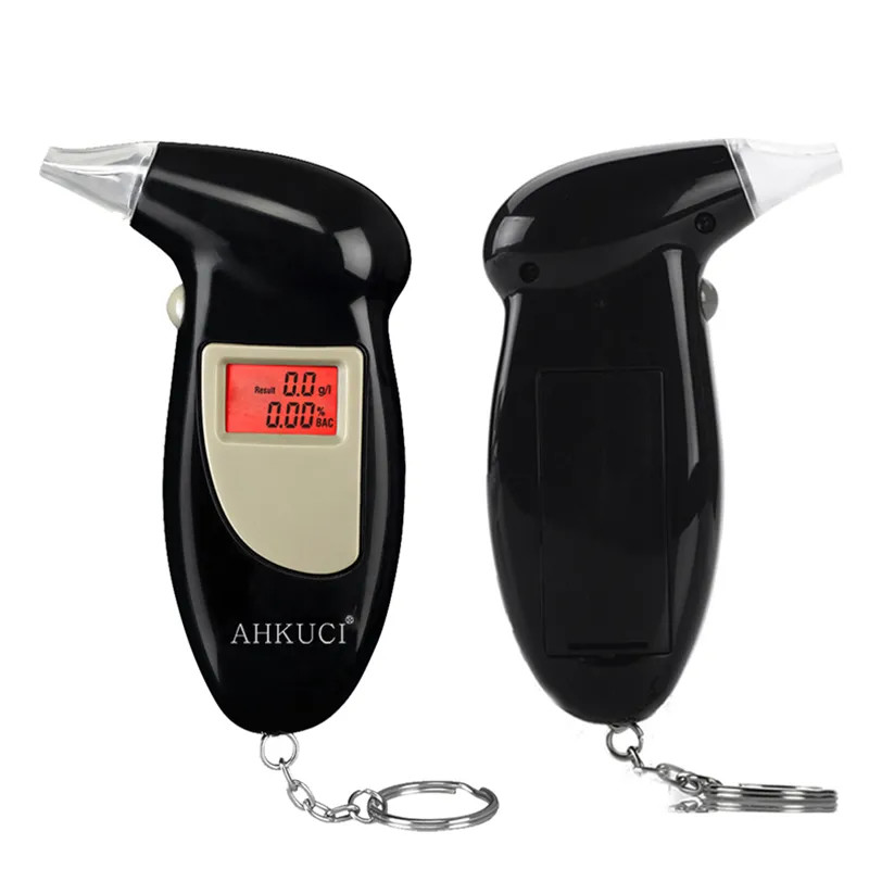 At 168 Portable Mini Lcd Digital Alcohol Breath Analyzer Professional