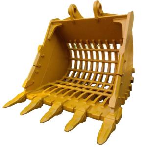 China 0.8m3 Excavator Skeleton Bucket/Screen Bucket for SK120-3 Construction Performance wholesale