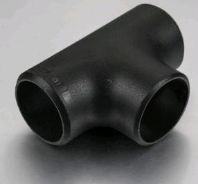 China DIN2516 ST45.8 welded Carbon Steel Pipe Tee fittings for Chemical Plant wholesale
