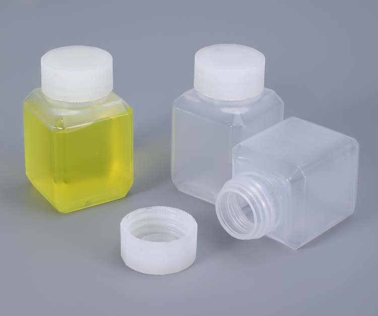 Reagent Translucent Plastic Hdpe Lab Bottles For Chemical Solvents 30ml