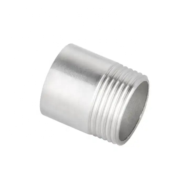 SS316 Internal and External Threaded Welded NPT BSPP BSPT G Threaded 1/8 Cylindrical Head Code Equal