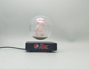 China hotsale magnetic levitation bottom ornament toys bear display ,levitating transparent ball stand wholesale