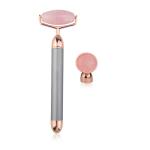Face Massager Vibrating Jade Roller Rose Quartz Facial Roller
