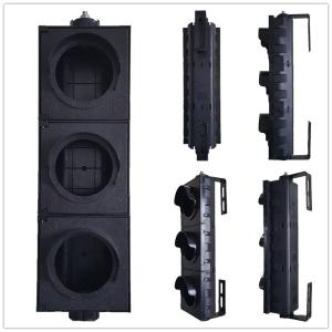 China Flip Door Integrated Housing 3-Aspect Body 100MM Body Road Traffic Light Part wholesale