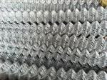 Galvanized chain link fence and pvc coated chain link fence