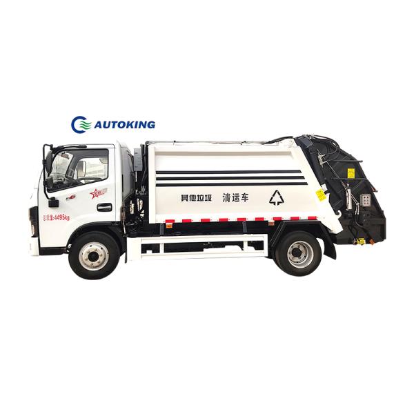 Brand New China 4x2 Waste Disposal Truck Garbage Compactor Truck For Sale